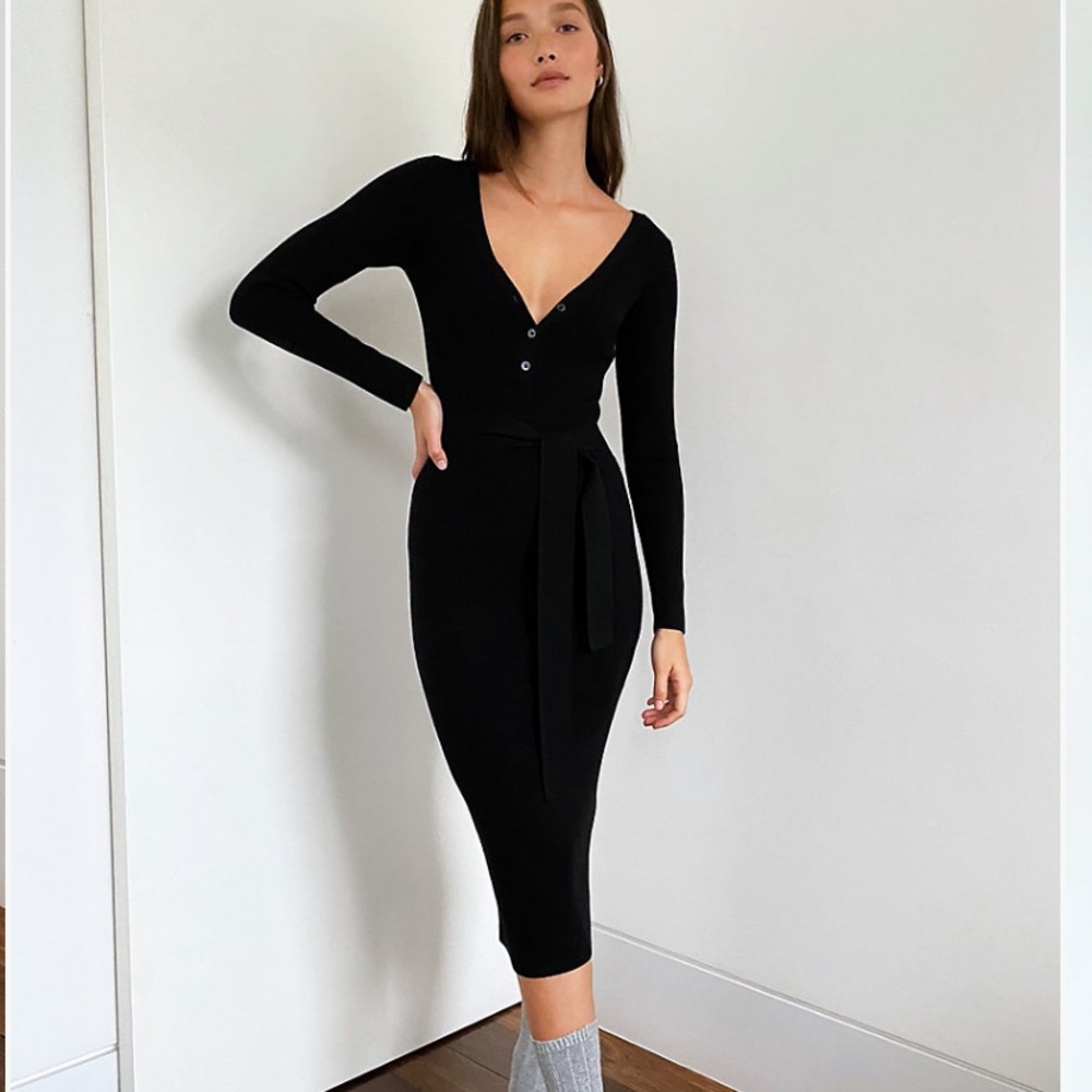 ISO Aritzia Babaton Henley Sweater Dress